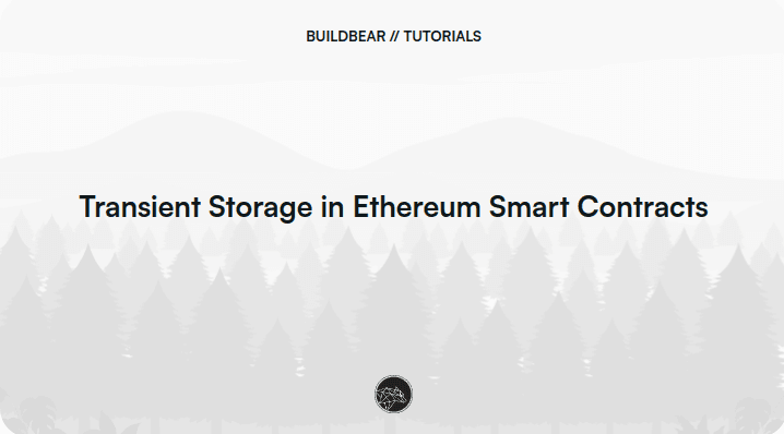 Transient Storage in Ethereum Smart Contracts Image
