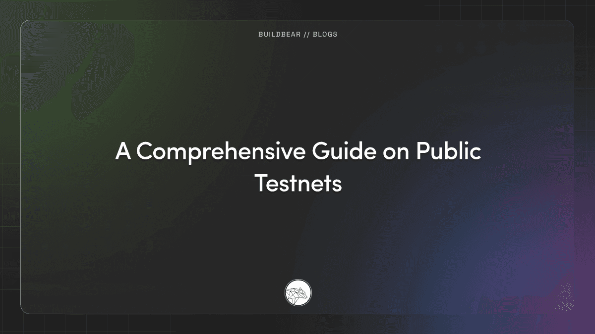 A Comprehensive Guide on Public Testnets Image
