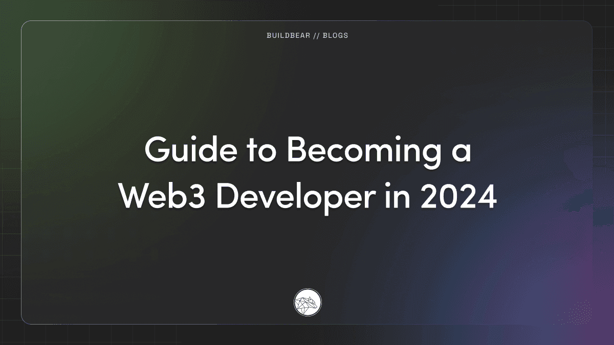 Guide to Becoming a Web3 Developer in 2024 Image