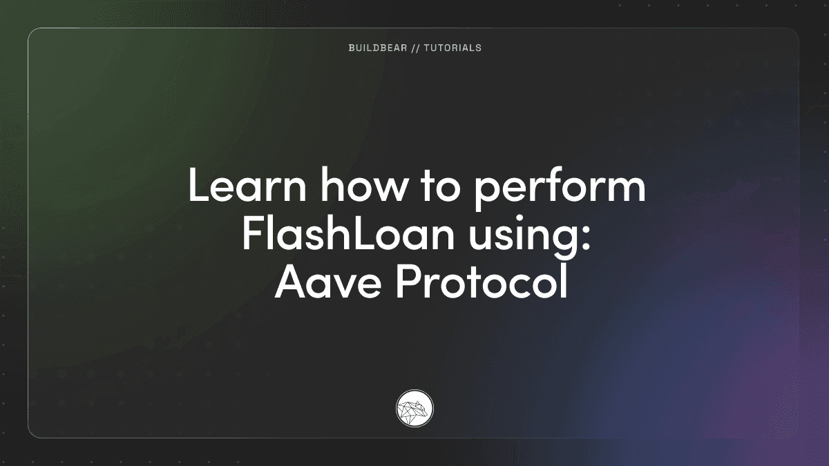 Learn how to perform FlashLoan using Aave Image
