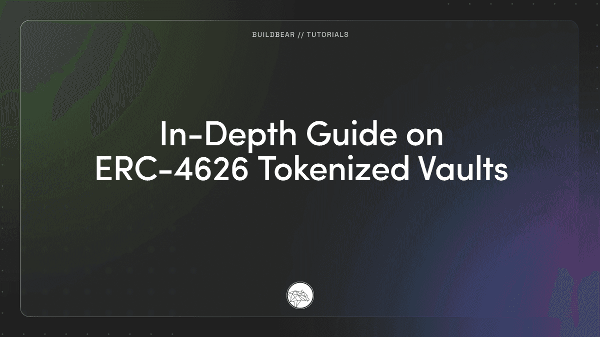 In-Depth Guide on ERC-4626 Tokenized Vaults Image