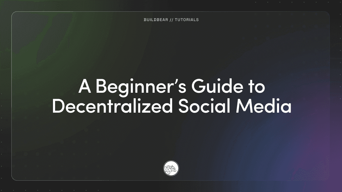 A Beginner’s Guide to Decentralized Social Media Image