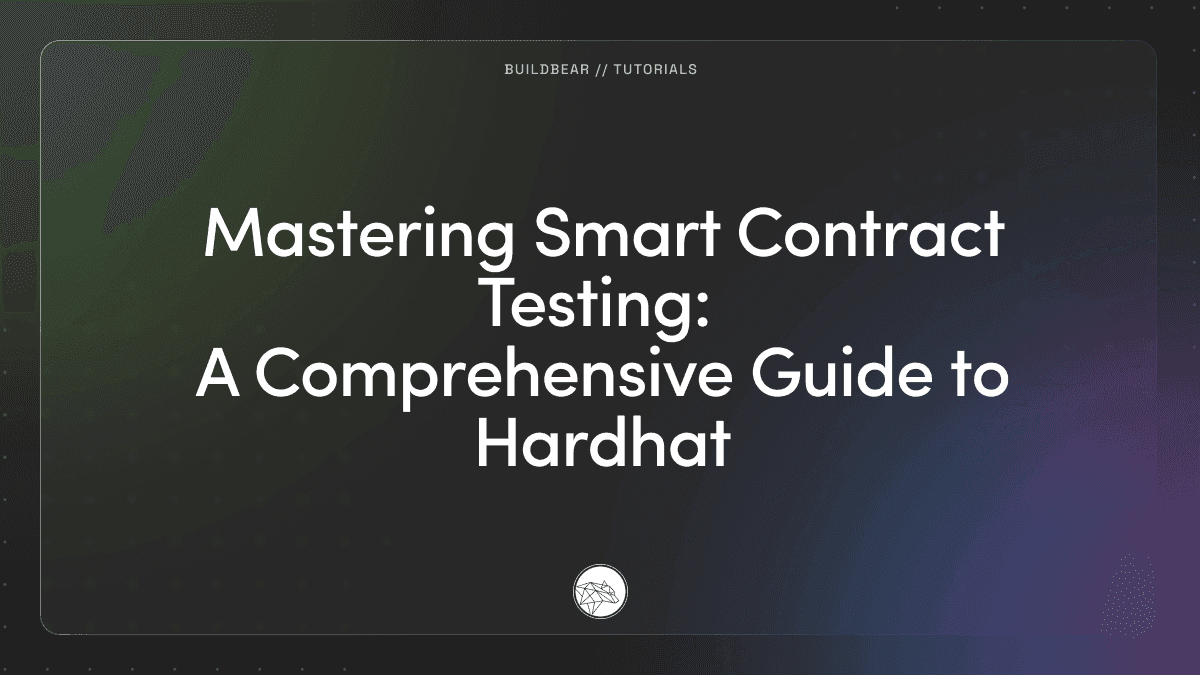 Mastering Smart Contract Testing: A Comprehensive Guide to Hardhat Image