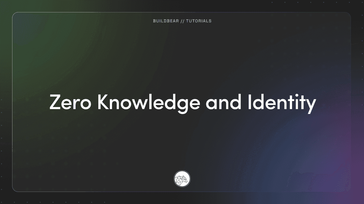 Zero Knowledge and Identity Image