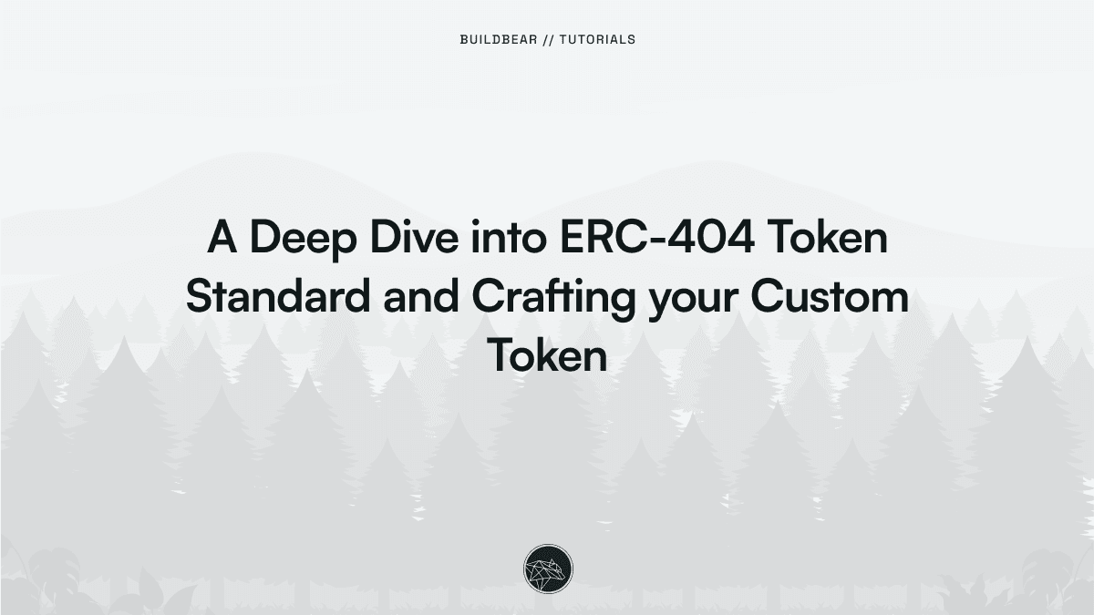 A Deep Dive into ERC-404 Token Standard and Crafting your Custom Token. Image