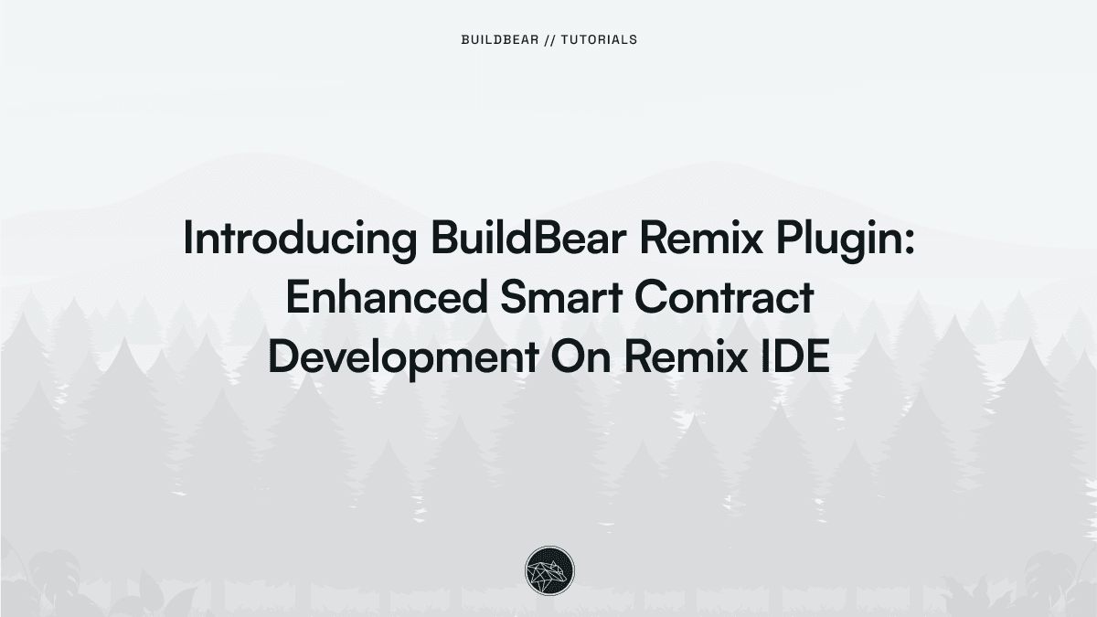 Introducing BuildBear Remix Plugin: Enhanced Smart Contract Development on Remix IDE Image